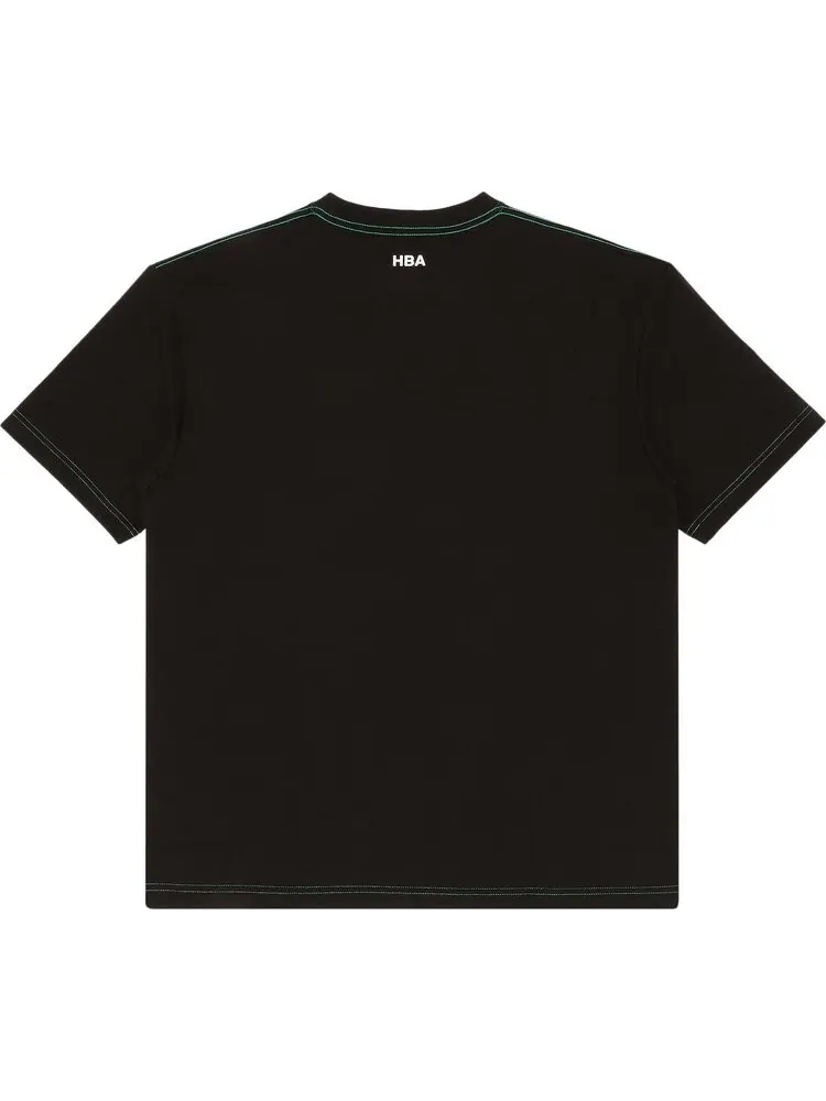 Футболка Hood By Air Short-Sleeve Tee 'Black' — изображение 2 из 3, черный