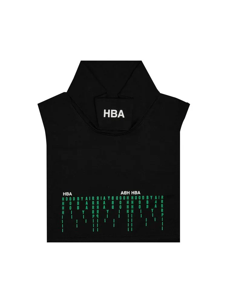 Топ Hood By Air Cropped Mock — изображение 1 из 3, черный