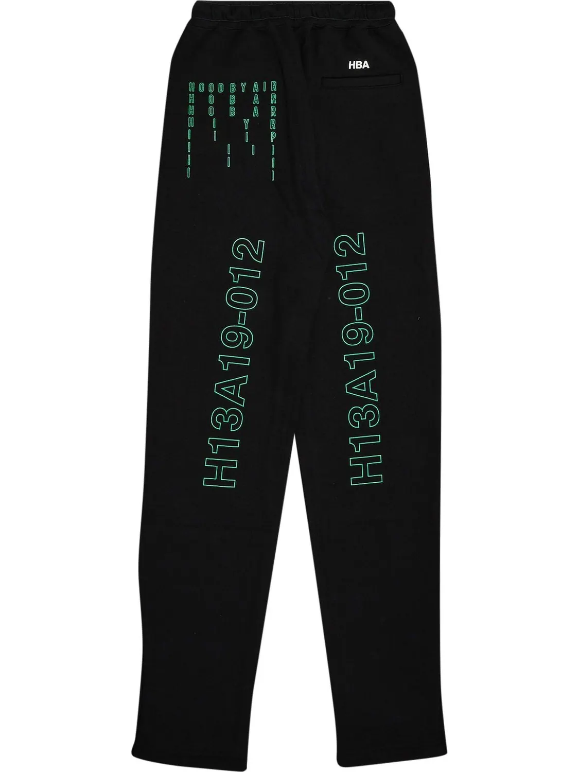 Спортивные брюки Hood By Air Sweatpants 'Black' — изображение 2 из 7, черный