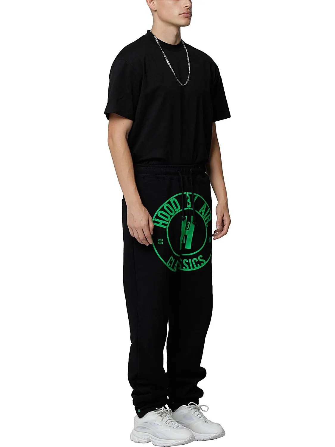 Спортивные брюки Hood By Air Sweatpants 'Black' — изображение 5 из 7, черный