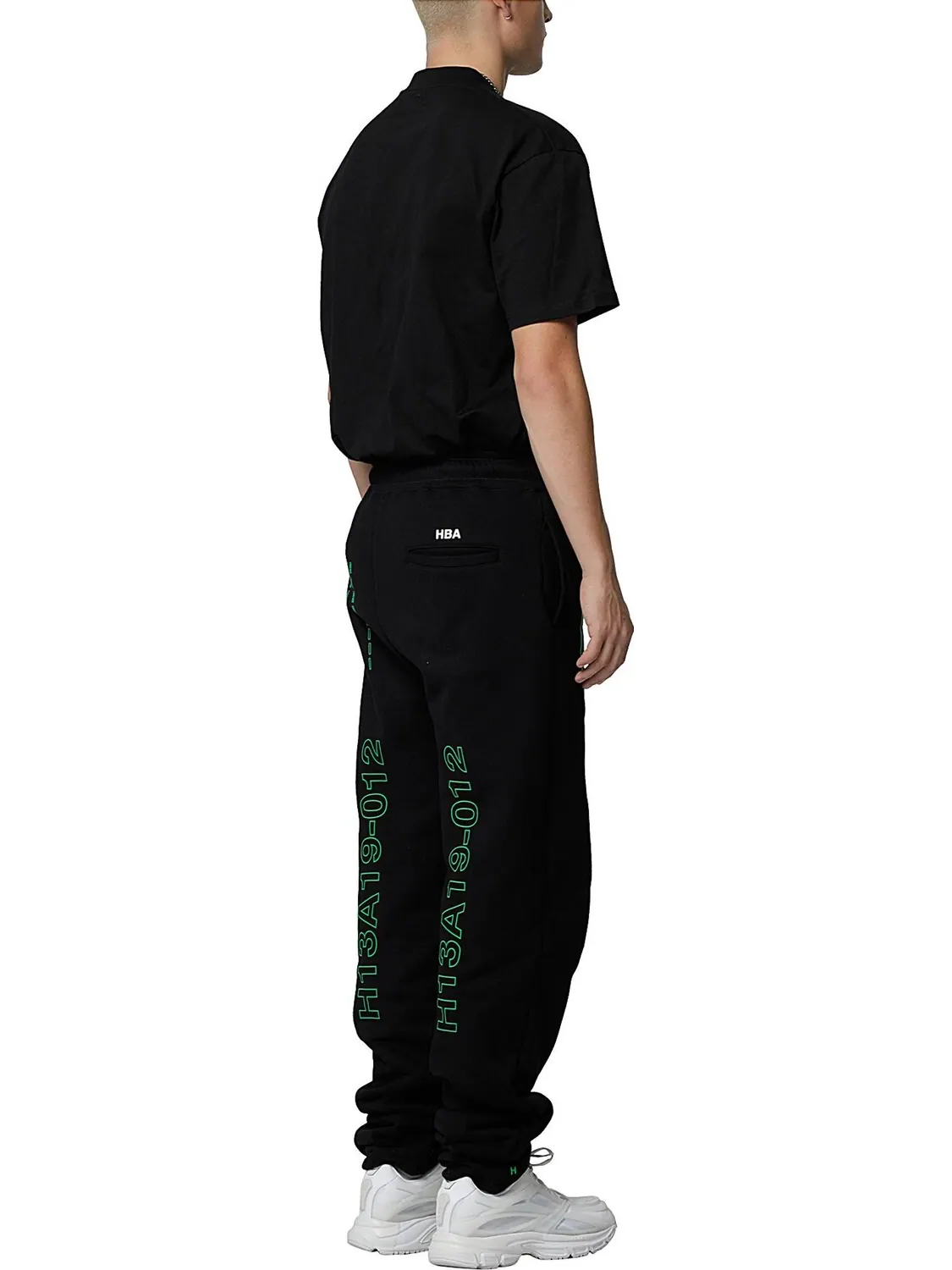 Спортивные брюки Hood By Air Sweatpants 'Black' — изображение 6 из 7, черный
