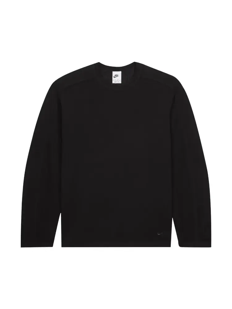 Футболка с длинным рукавом Nike x Stussy — изображение 1 из 1, черный