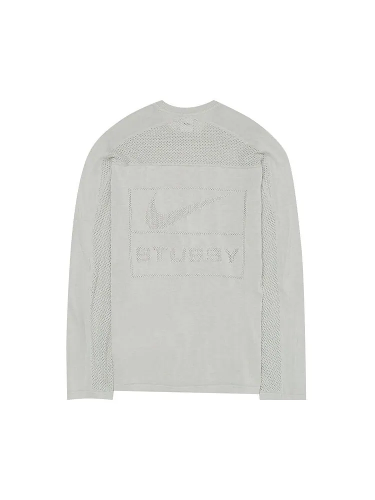 Джерси Nike x Stussy Long-Sleeve Jersey Light Bone — изображение 2 из 2, костяной белый