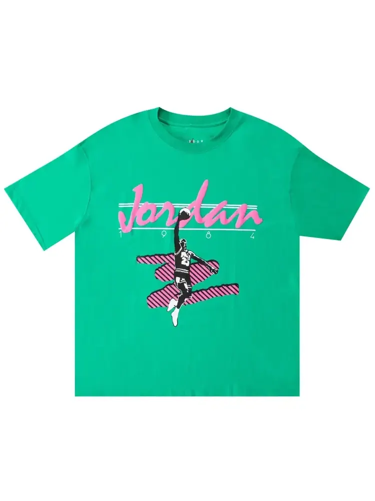 Футболка Air Jordan MVP Graphic T-Shirt 'Stadium Green' — изображение 1 из 1, зеленый
