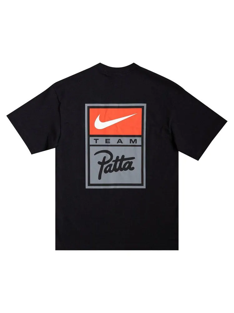 Футболка Nike x Patta T-Shirt — изображение 2 из 2, черный