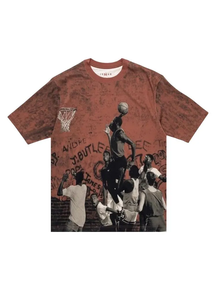 Футболка Air Jordan Playground Dunk Tee — изображение 1 из 2, красный