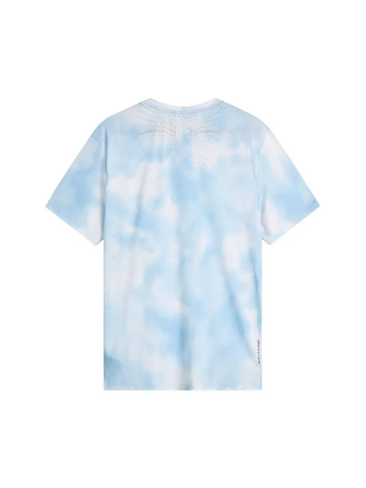 Топ Nike Running Division Breathe Dri-FIT ADV Short-Sleeve Running Top — изображение 2 из 2, синий