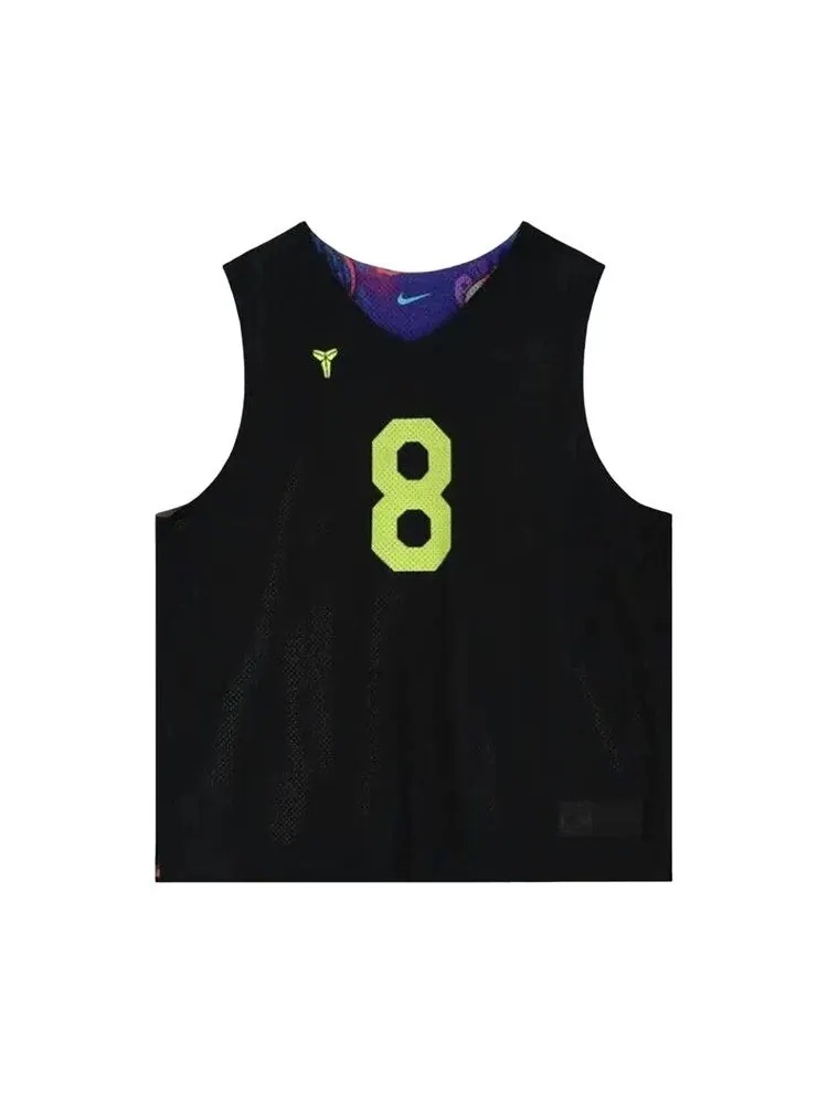 Джерси Nike Kobe Dri FIT Reversible Jersey — изображение 1 из 3, черный/яркий