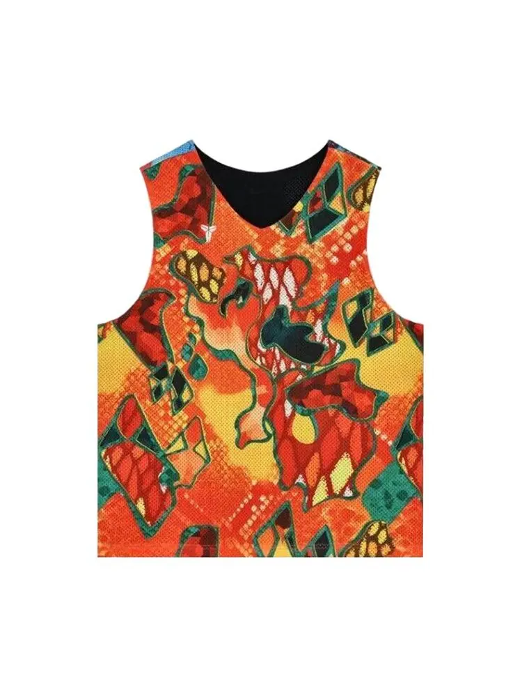 Джерси Nike Kobe Dri FIT Reversible Jersey — изображение 3 из 3, черный/яркий