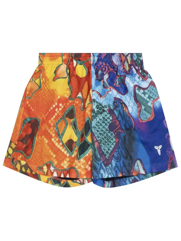 Шорты Nike Kobe 6" Dri-FIT Reversible Basketball Shorts 'Black/Bright Crimson' — изображение 1 из 1, черный/яркий