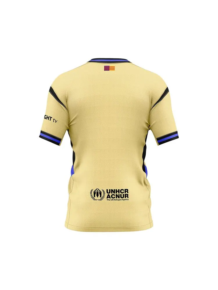 Джерси Nike x Kobe F.C. Barcelona 2025/26 Stadium Away Jersey 'Team Gold/Team Gold/Persian Violet/Black' — изображение 2 из 2