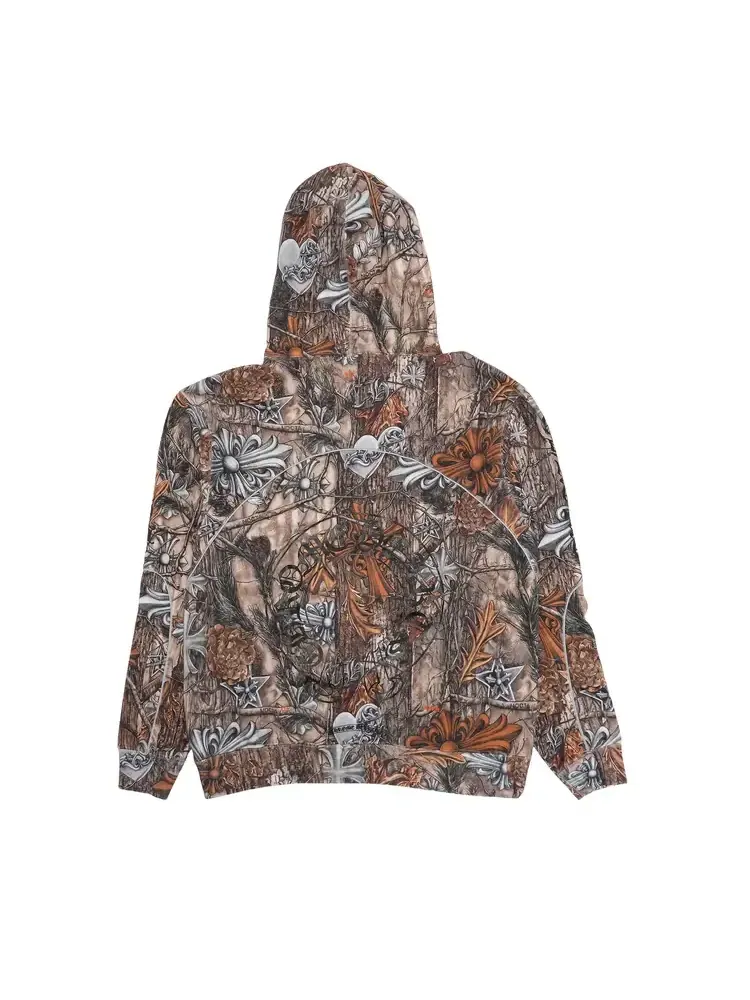 Худи Chrome Hearts x NOCTA x Nike Cardinal Stock Fleece Hoodie 'Multi-Color/Safety Orange' — изображение 2 из 2, мульти