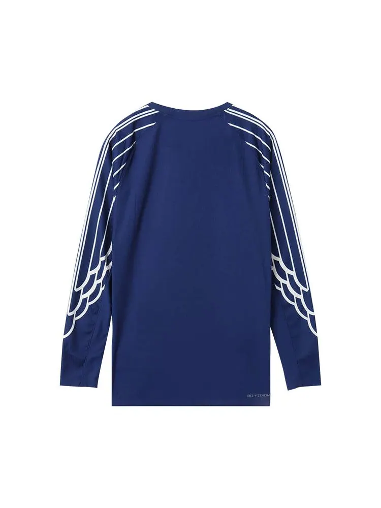 Джерси Air Jordan Paris Saint-Germain 2024/25 Match Fourth Dri-FIT ADV Soccer Authentic Long-Sleeve Jersey, синий