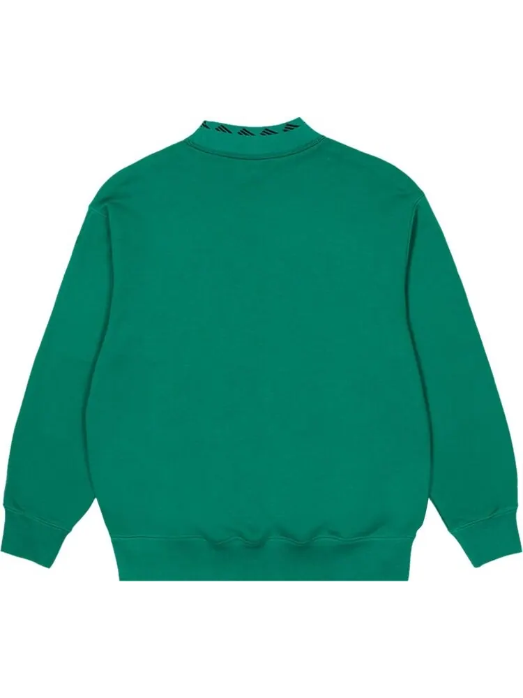 Толстовка Palace x adidas EQT Crew 'Green' — изображение 2 из 2, зеленый