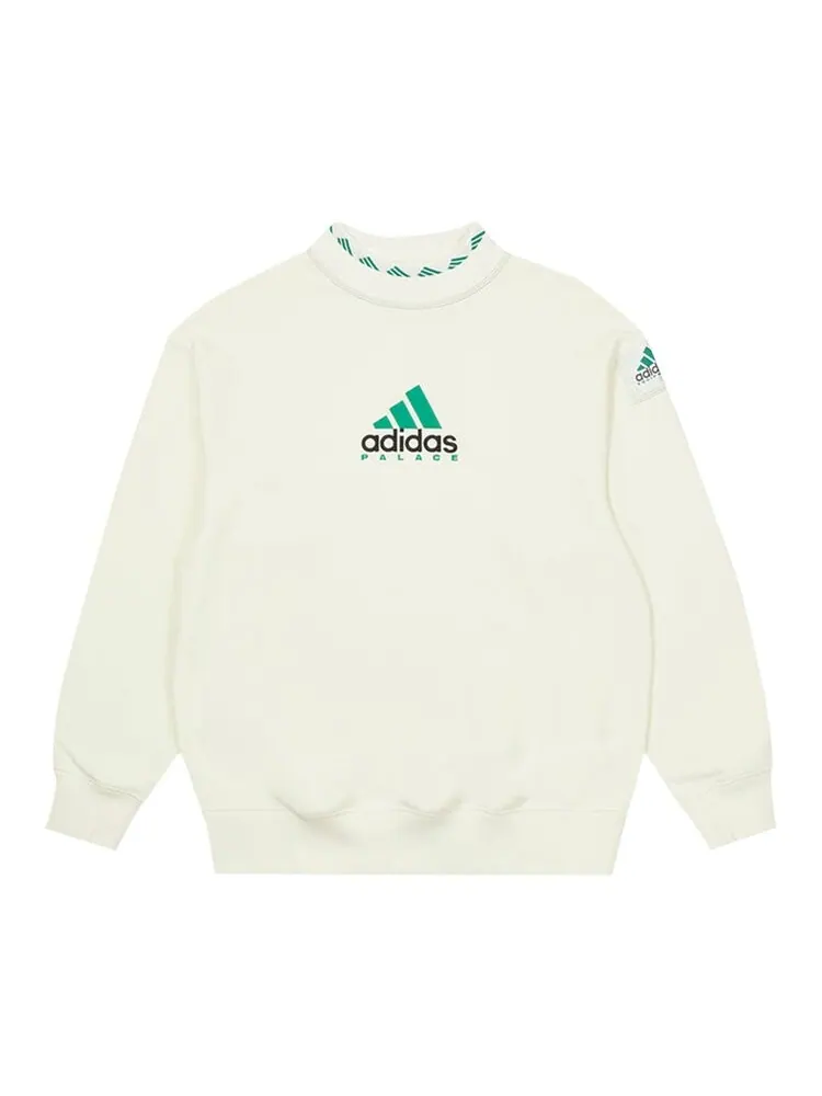 Толстовка Palace x adidas EQT Crew 'Off White' — изображение 1 из 2, белый