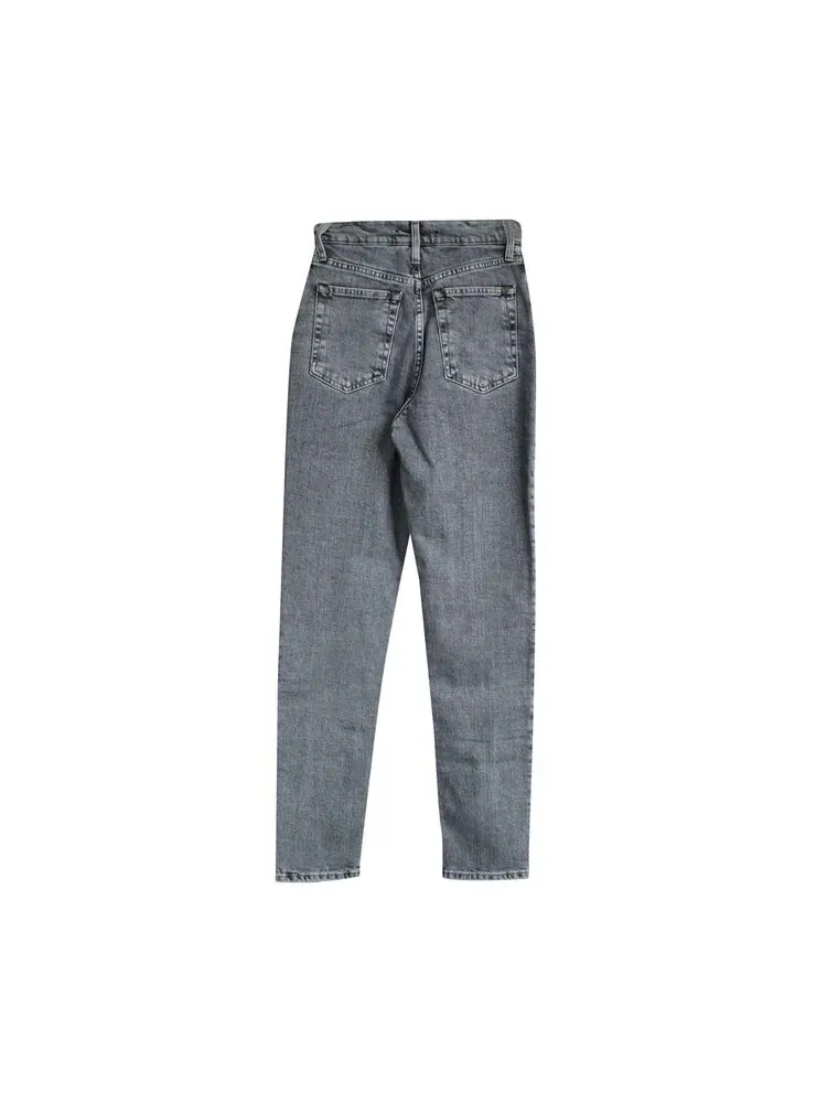 Джинсы Helmut Lang Runway Hi Spikes Zipper Jeans Grey — изображение 2 из 2, серый