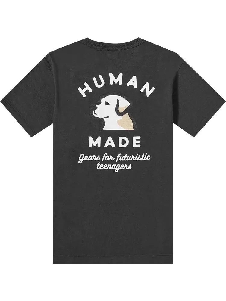 Футболка Human Made Pocket T-Shirt #2 'Black' — изображение 2 из 2, черный