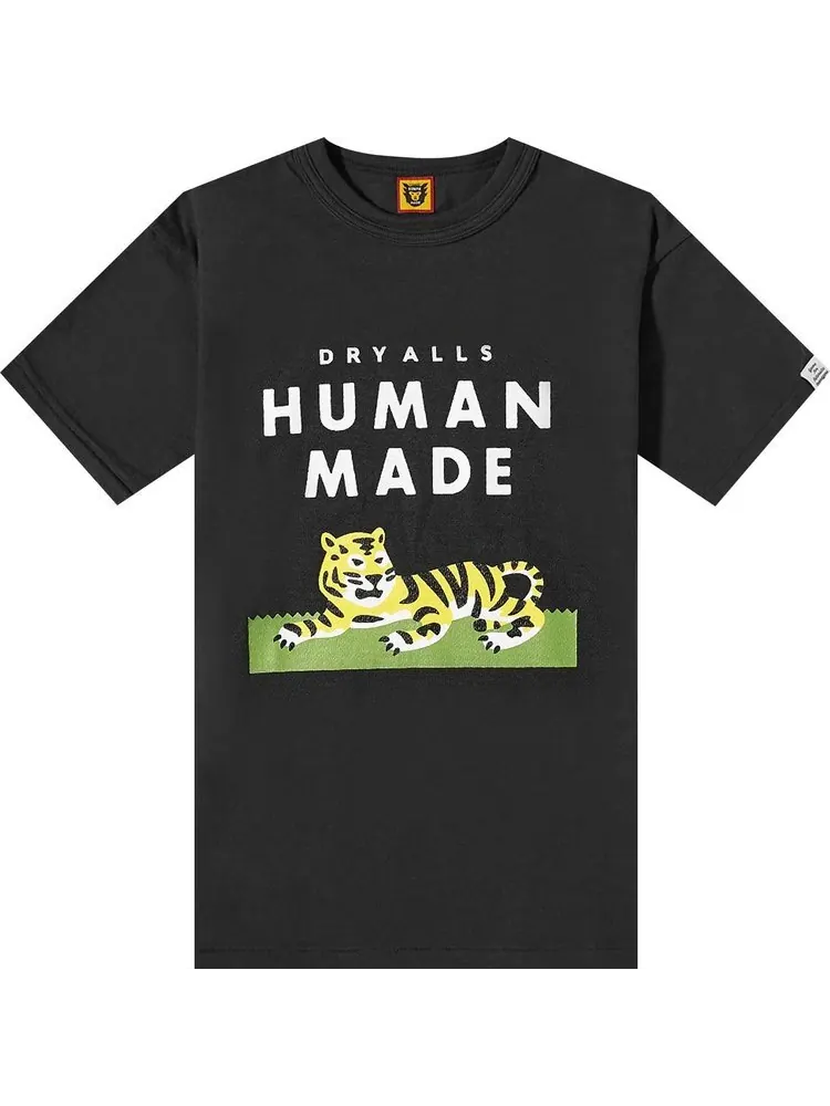 Футболка Human Made T-Shirt #2310 'Black' — черный