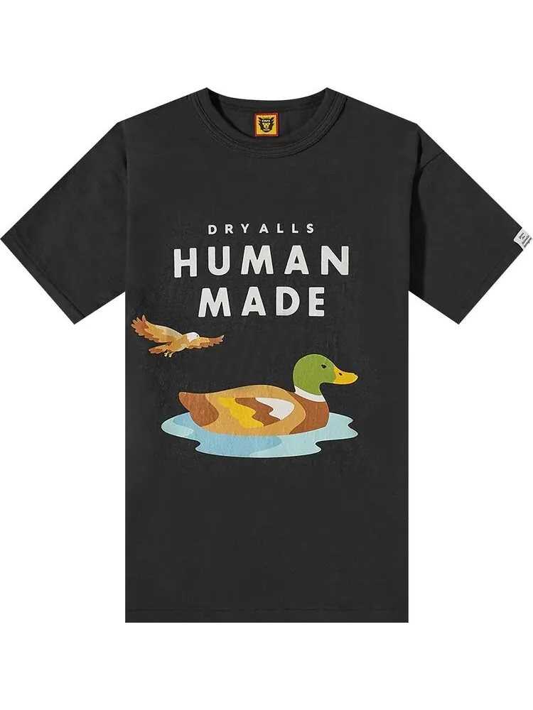 Футболка Human Made T-Shirt #2313 'Black' — изображение 1 из 1, черный