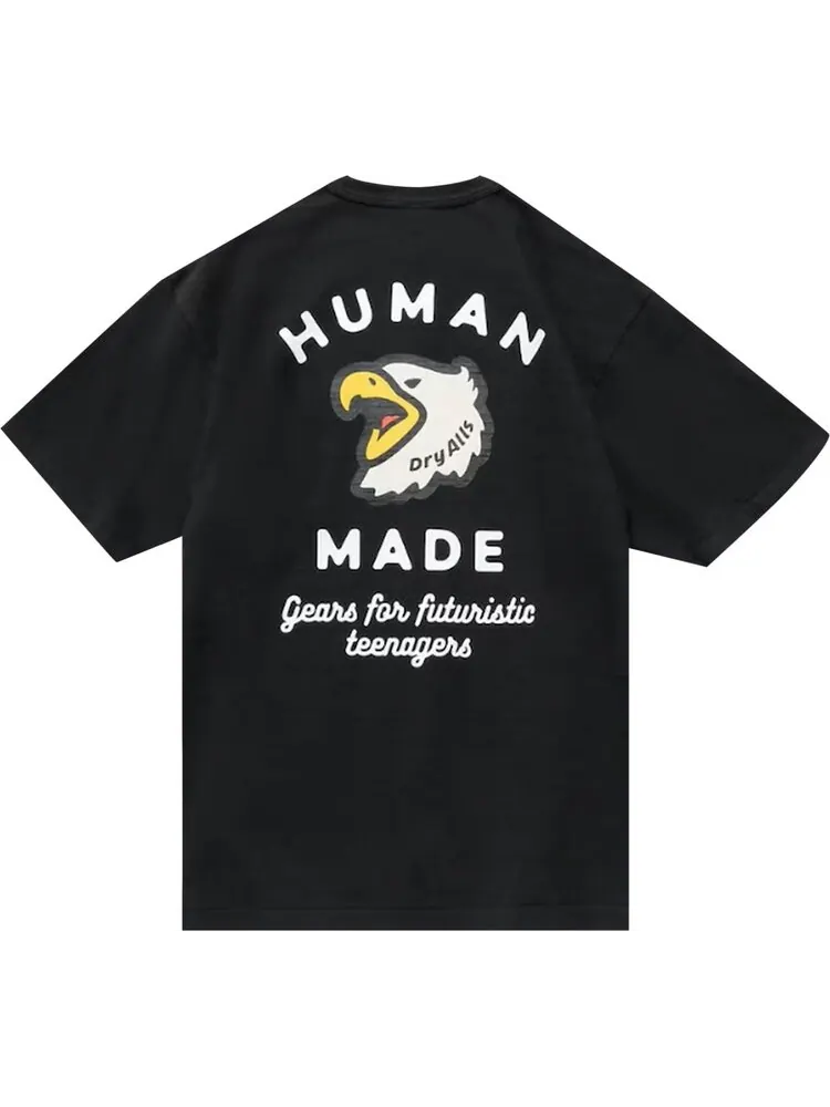 Футболка Human Made Pocket T-Shirt #1 'Black' — изображение 2 из 2, черный