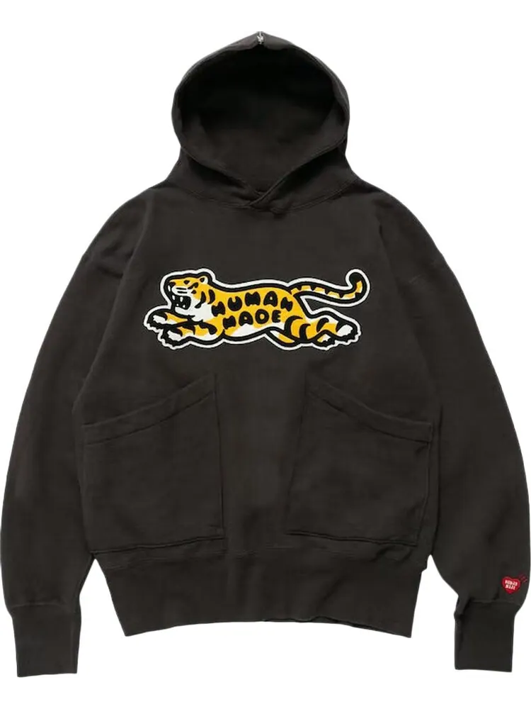 Худи Human Made Tiger Tsuriami Hoodie 'Black'