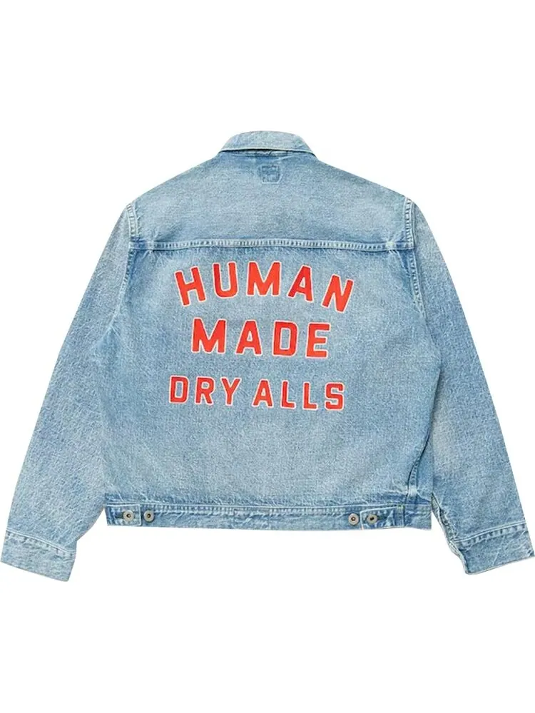 Куртка Human Made Denim Work Jacket 'Indigo' — изображение 2 из 2, синий