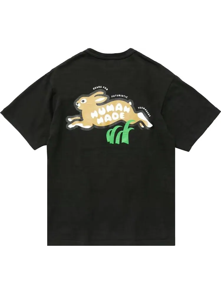 Футболка Human Made T-Shirt #2 'Black' — изображение 2 из 2, черный