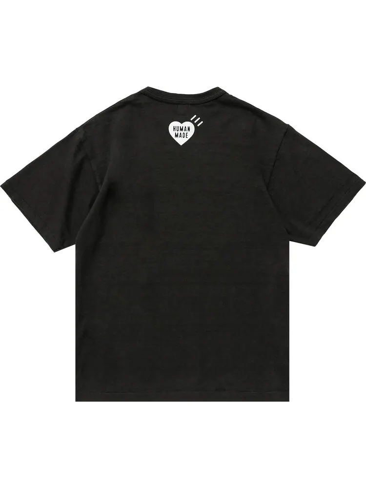 Футболка Human Made T-Shirt #3 'Black' — изображение 2 из 2, черный