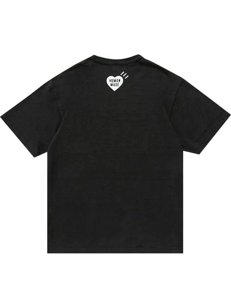 Футболка Human Made T-Shirt #7 'Black' — изображение 2 из 2, черный