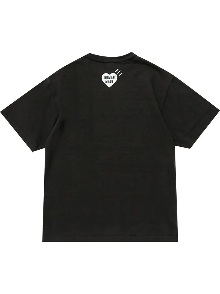 Футболка Human Made T-Shirt #14 'Black' — изображение 2 из 2, черный