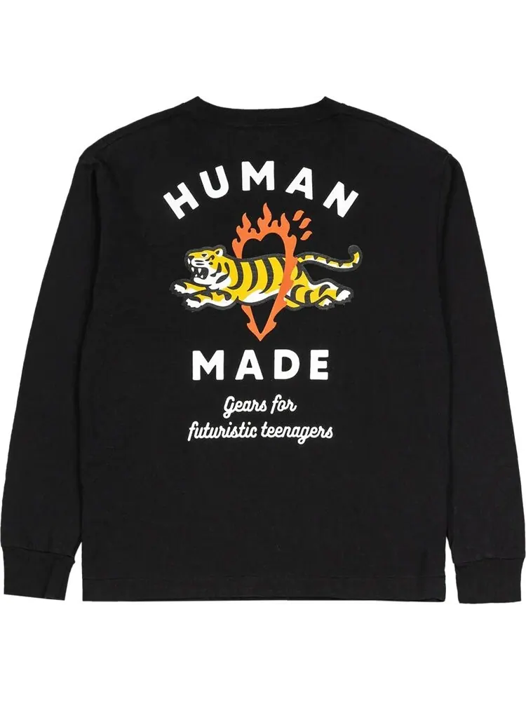 Футболка Human Made Graphic T-Shirt #3 'Black' — изображение 2 из 2, черный