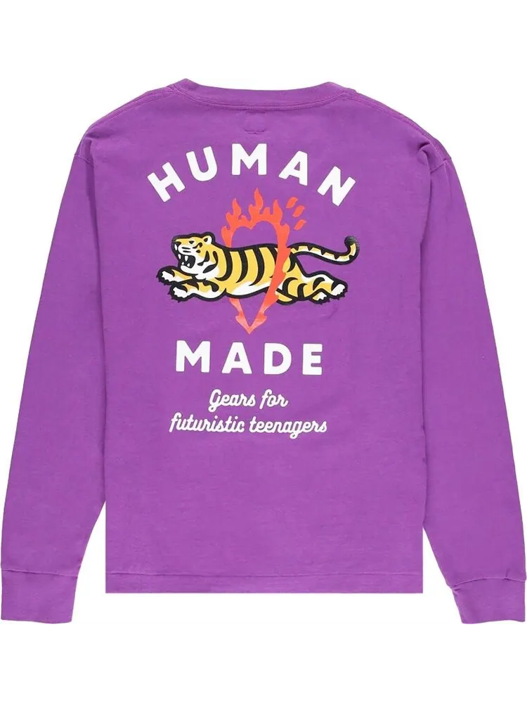 Футболка Human Made Graphic T-Shirt #3 Purple — изображение 2 из 2, фиолетовый