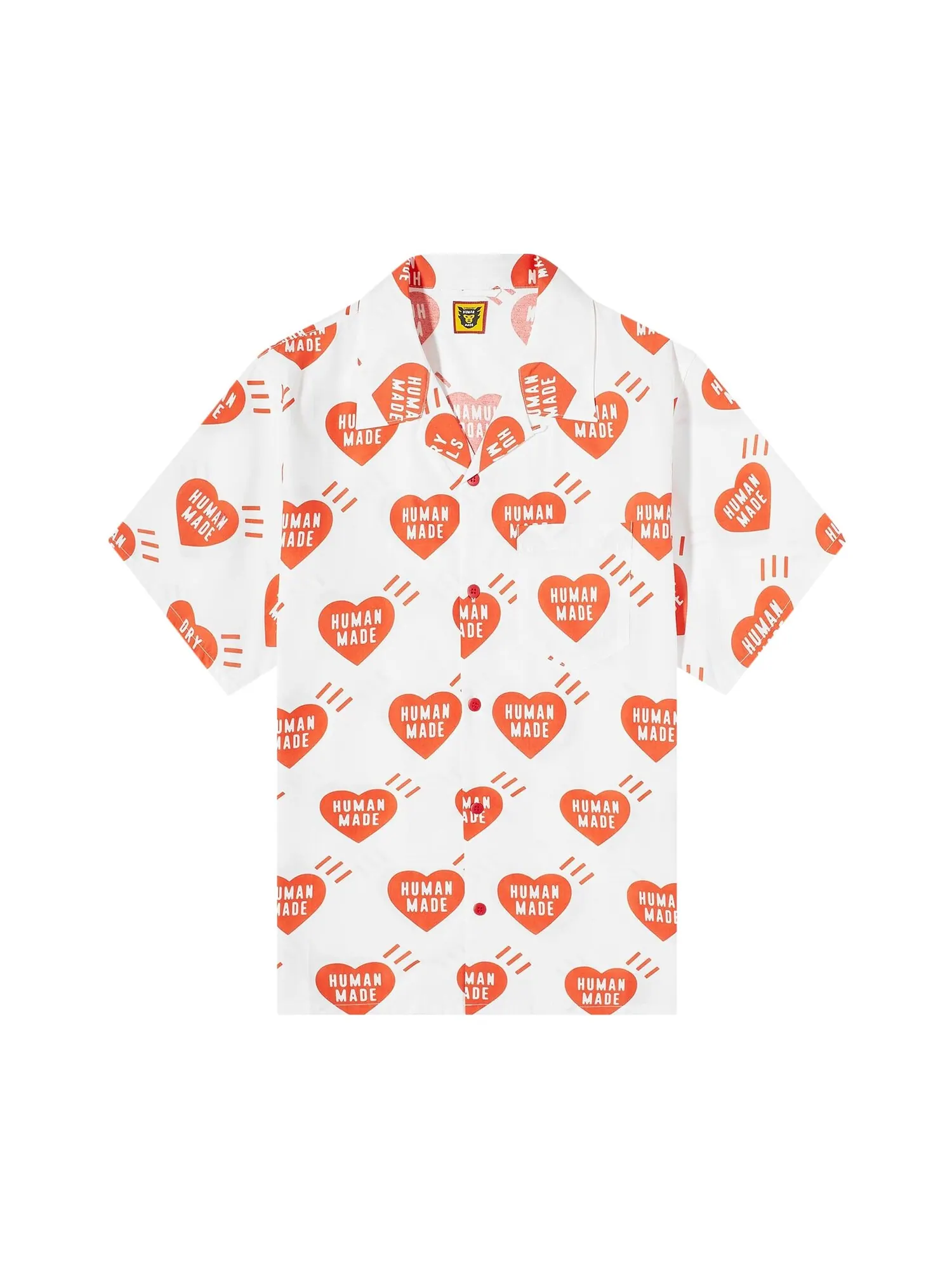 Рубашка Aloha Human Made Heart — изображение 1 из 1, белый