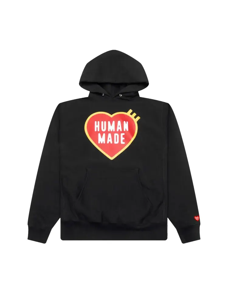 Худи Human Made Heavy Weight #2 'Black' — изображение 1 из 2, черный