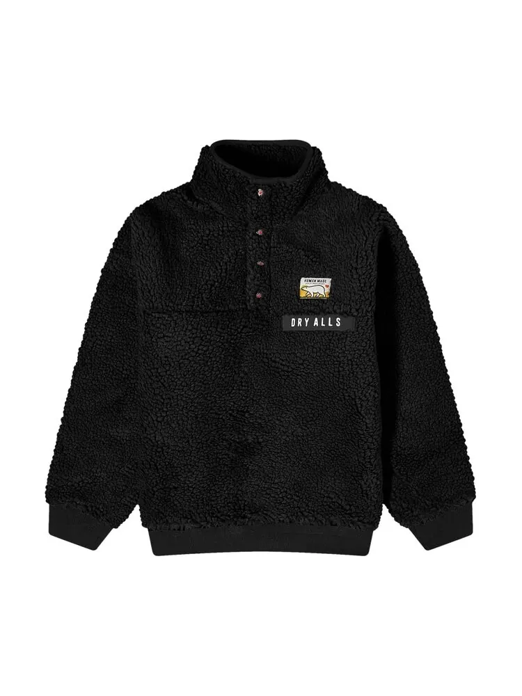 Пуловер Human Made Boa Fleece Pullover — изображение 1 из 1, черный
