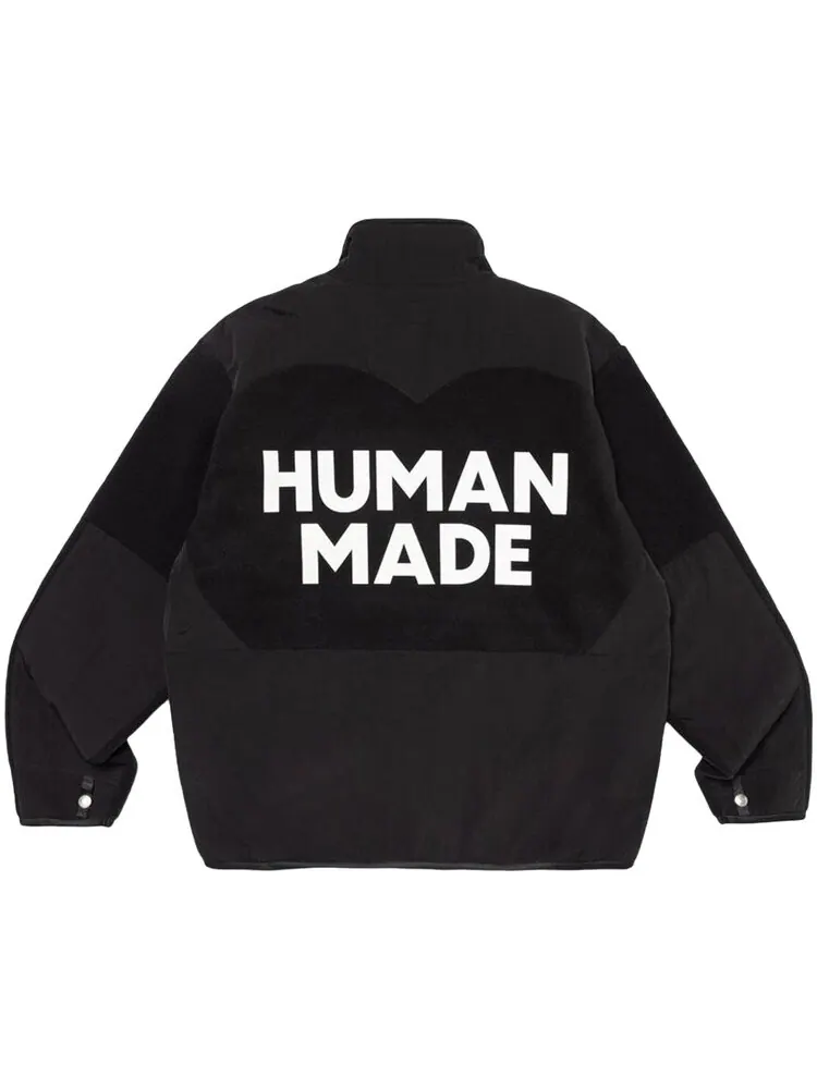 Куртка Human Made Fleece 'Black' — изображение 3 из 3, черный