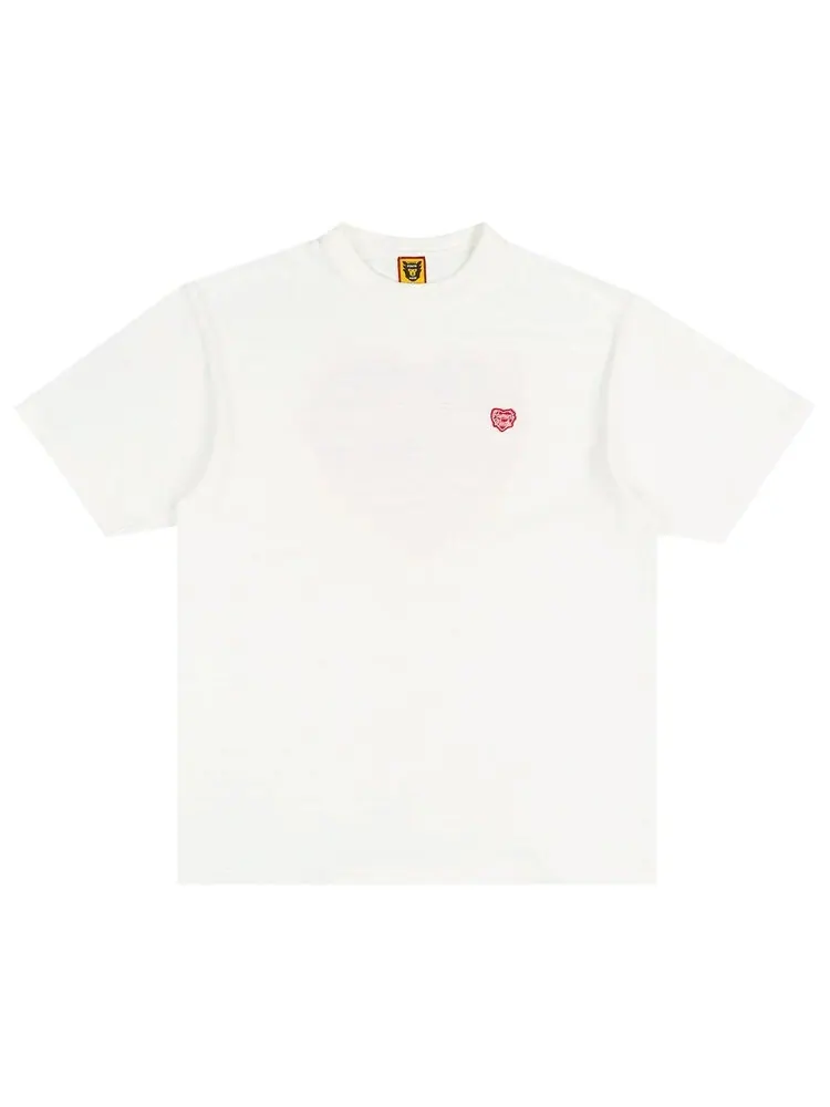 Футболка Human Made Heart Badge 'White' — изображение 1 из 2, белый
