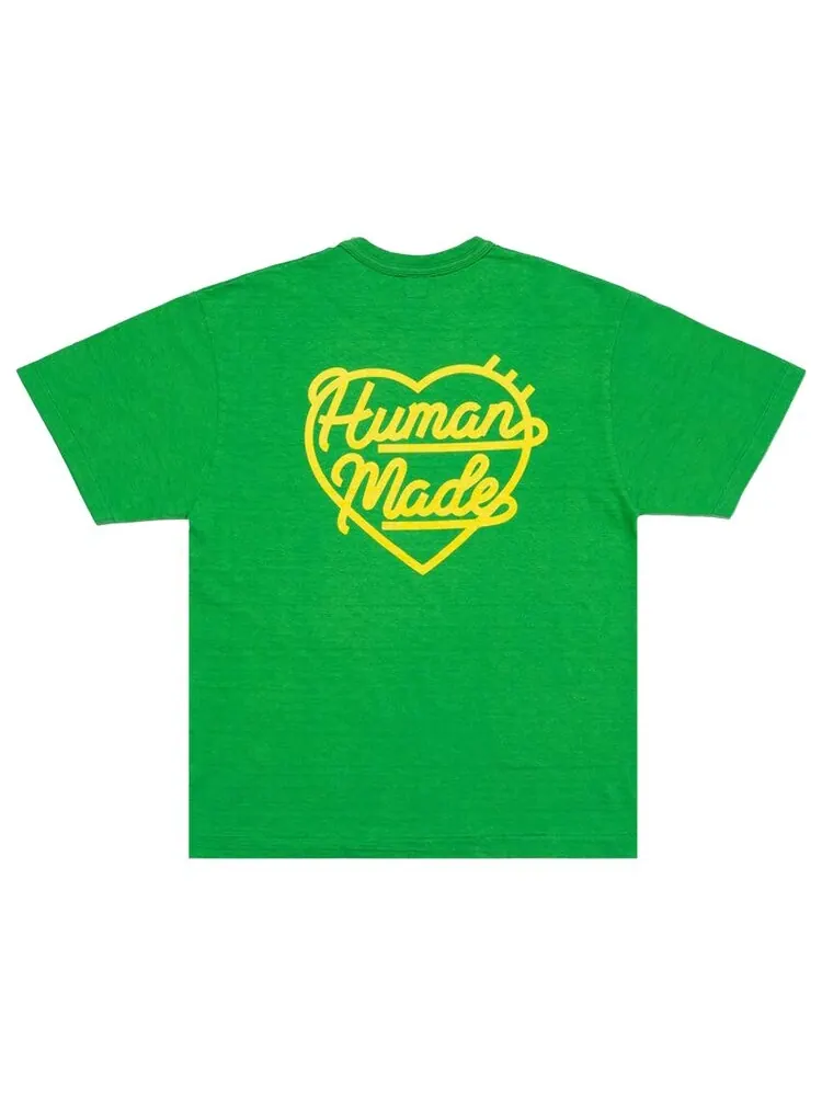Футболка Human Made Color T-Shirt — изображение 2 из 2, зеленый