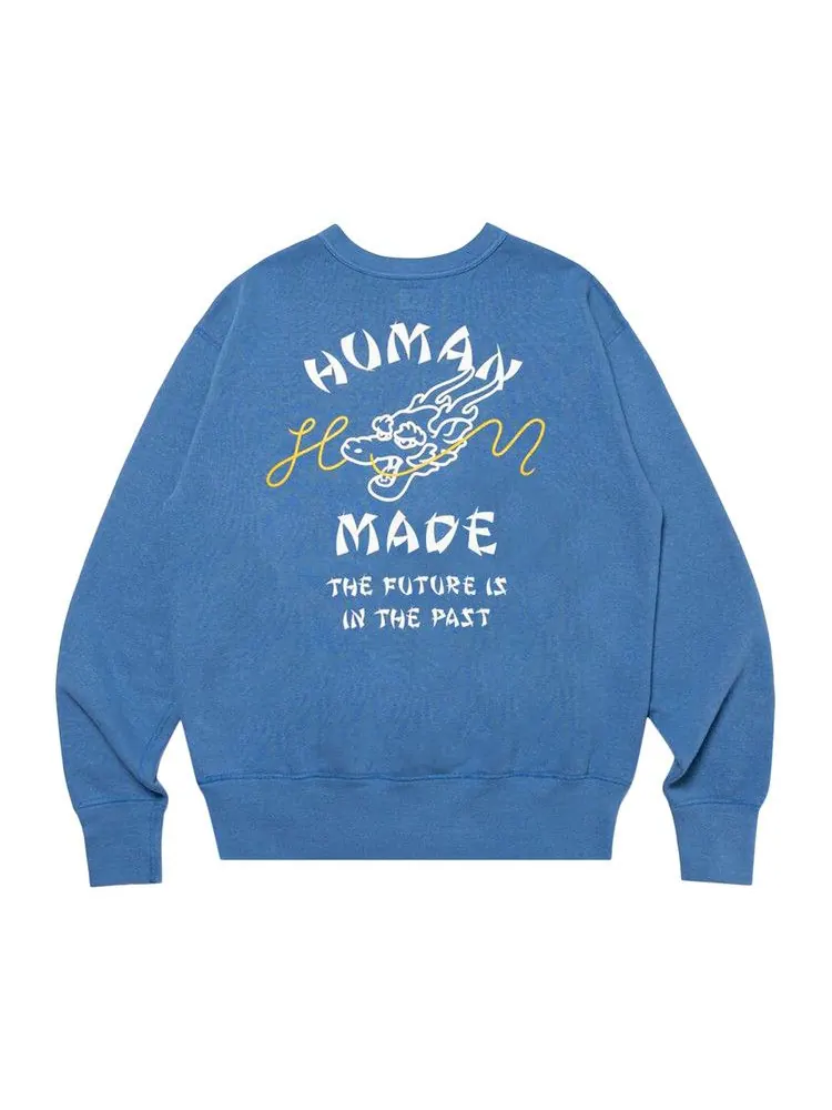 Толстовка Human Made Dragon Sweatshirt #2 — изображение 2 из 2, темно-синий