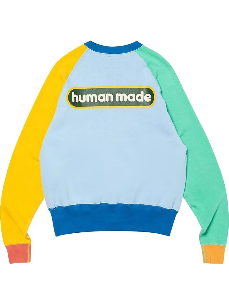 Толстовка Human Made Crazy Tsuriami 'Blue' — изображение 2 из 2, синий