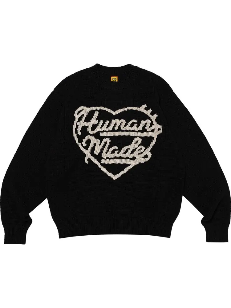Свитер Human Made Low Gauge Knit 'Black' — изображение 1 из 2, черный