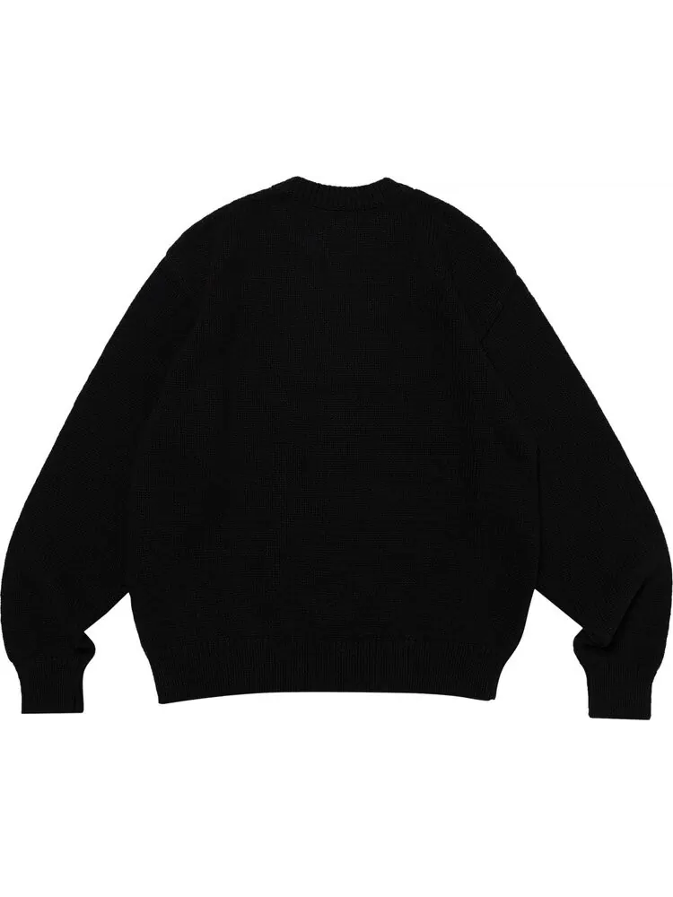 Свитер Human Made Low Gauge Knit 'Black' — изображение 2 из 2, черный