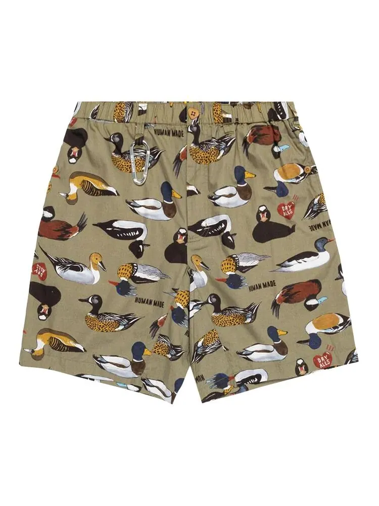 Шорты Human Made Duck Shorts Olive Drab
