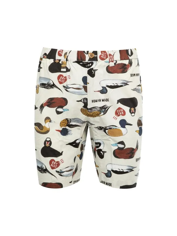 Шорты Human Made Duck Shorts White — изображение 1 из 2, белый