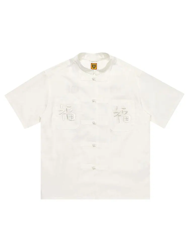 Рубашка Human Made China Short-Sleeve Shirt — изображение 1 из 3, белый