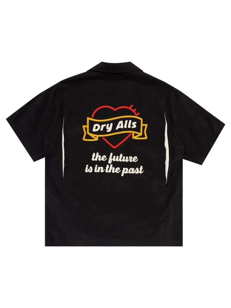 Рубашка Human Made Bowling Shirt — изображение 2 из 2, черный