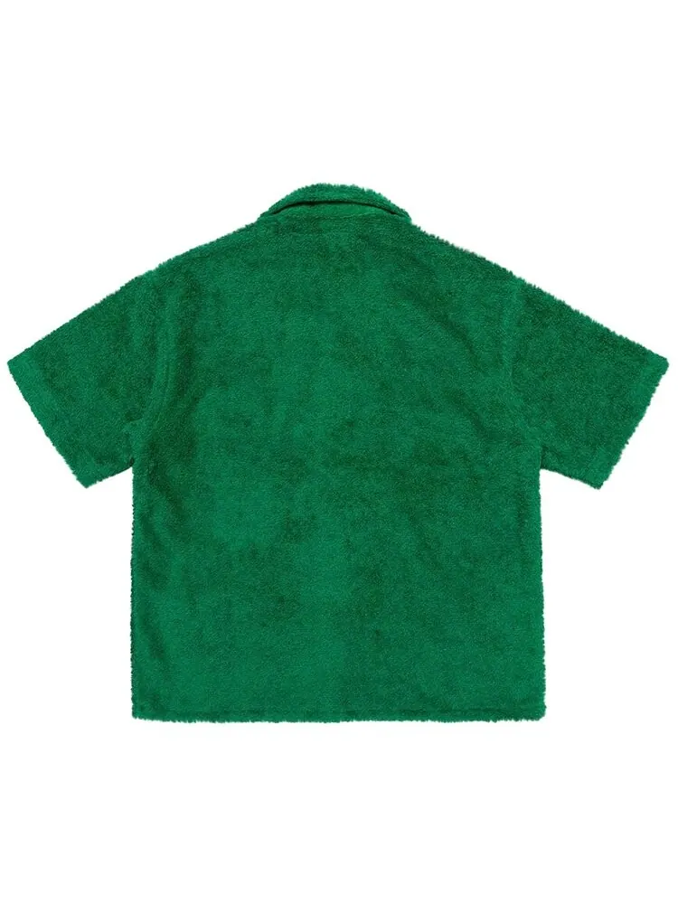 Рубашка Human Made Pile Aloha Shirt — изображение 2 из 3, зеленый