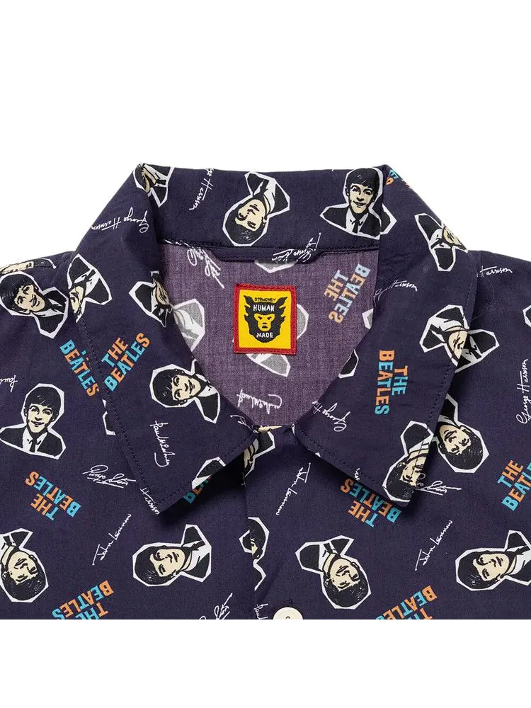 Рубашка Human Made Beatles Aloha Shirt — изображение 3 из 3, темно-синий
