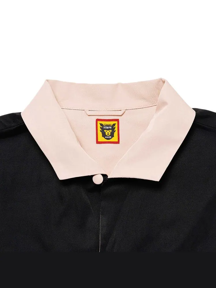 Рубашка Human Made Open Collar Shirt — изображение 3 из 3, черный