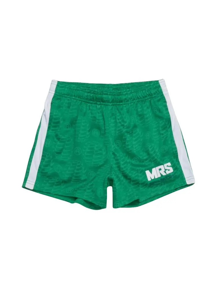 Шорты Nike x Martine Rose Football Shorts 'Lucky Green/White' — изображение 1 из 2, зеленый